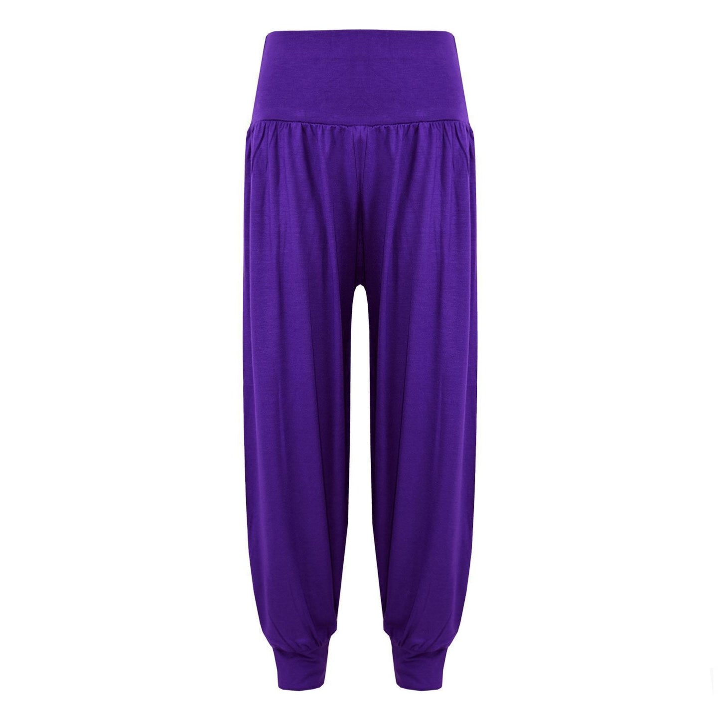Kids Girls Ali Baba Style Plain Color Fashion Trendy Trouser 2-13 Years