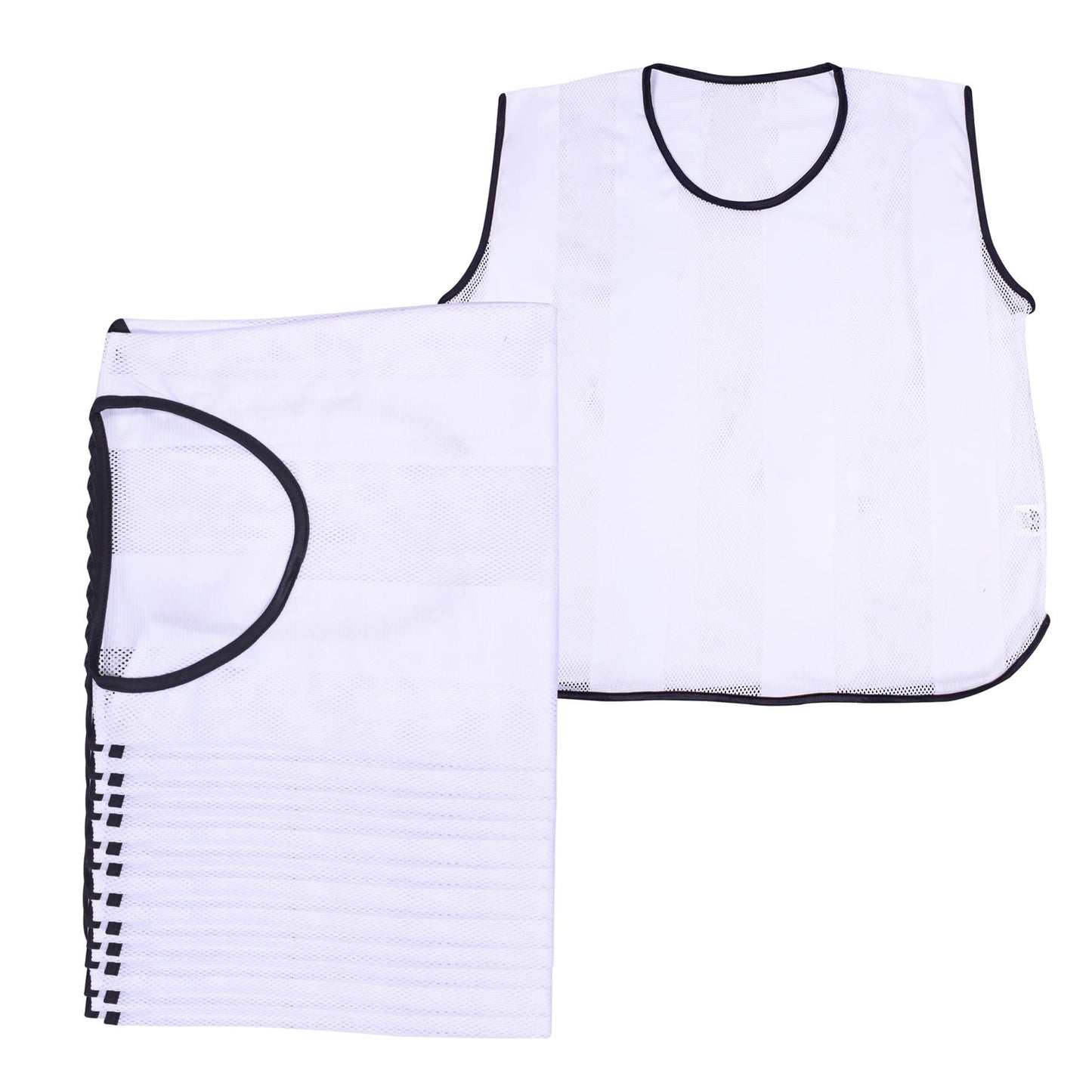 A2Z 12 Pack Sports Training Mesh Bibs Lightweight Comfortable and Breathable During Football Rugby Sports Bibs For Kids/Adult