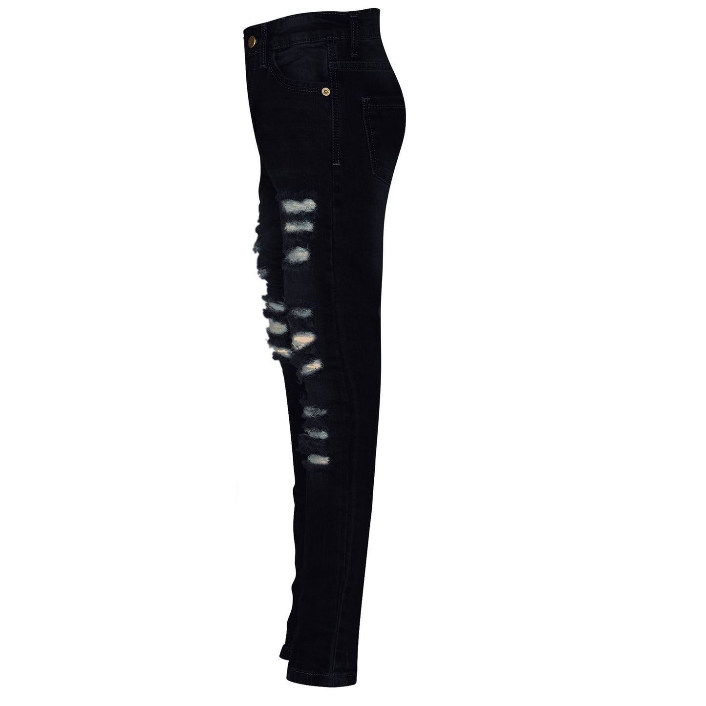 A2Z 4Kids Kids Ripped Jeans Comfort Stretch Jeans Cotton Pants Age 3-14 Years