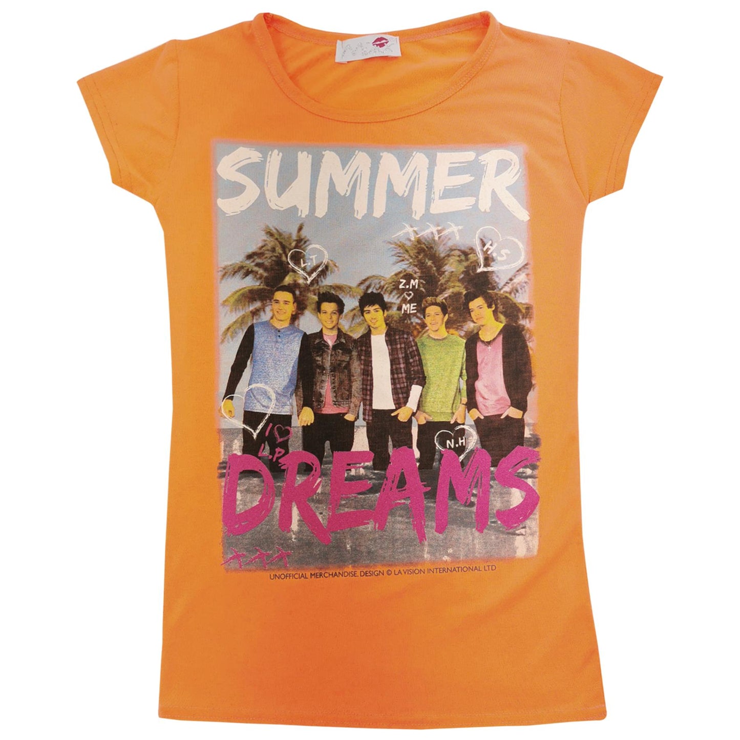 Kids Girls One Direction T Shirts Party Fashion Summer T-Shirt Tank Tops & Tees