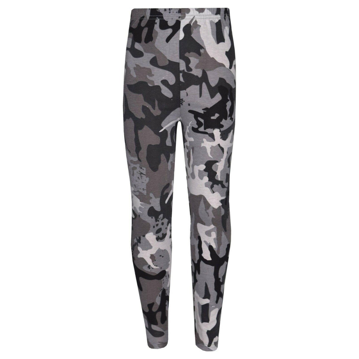 Kids Girls Legging Designer's Camouflage Print Trendy Fashion Leggings 5-13 Year