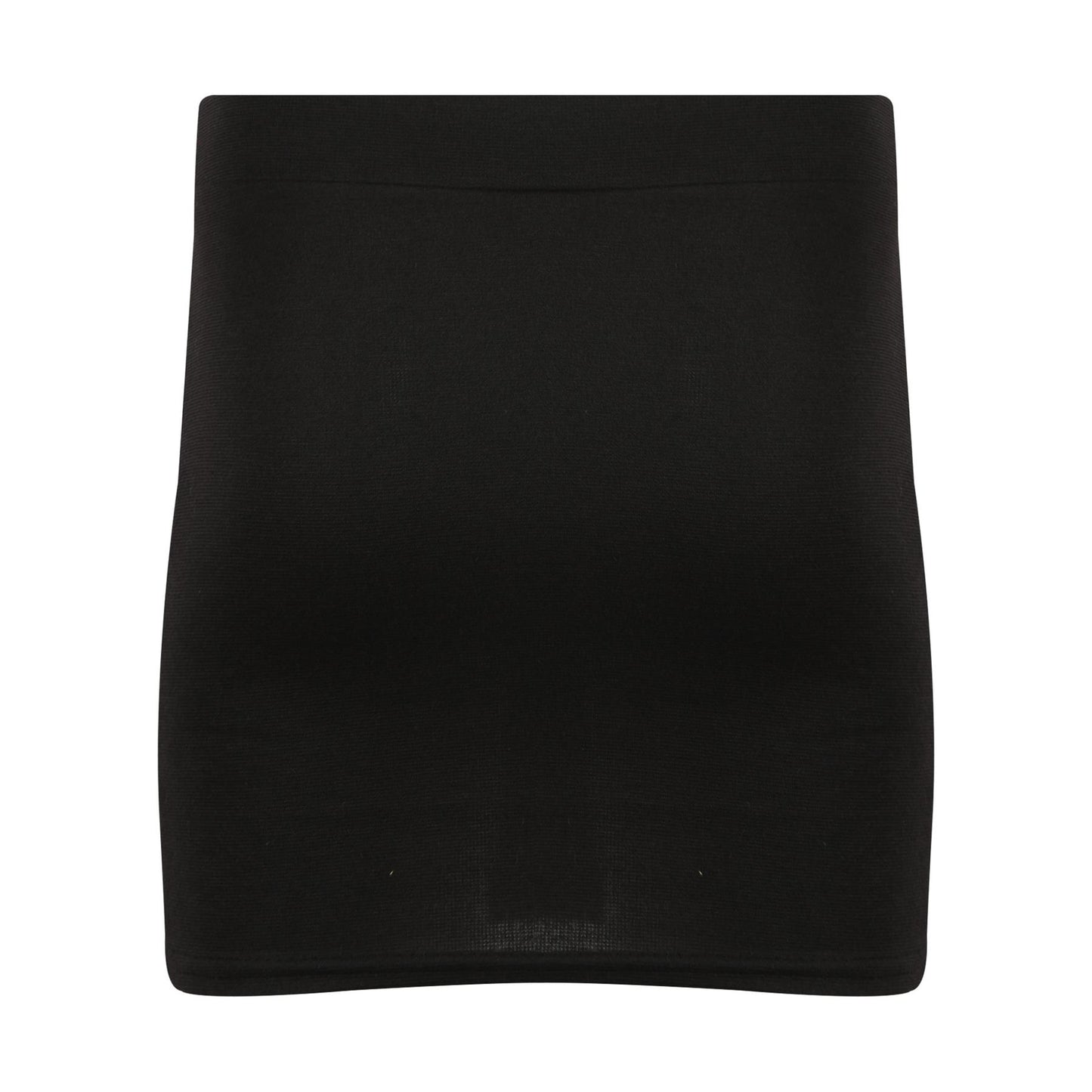 Kids Girls Black Mini School Skirt Stretch Waist Uniform Thigh Length Skirt