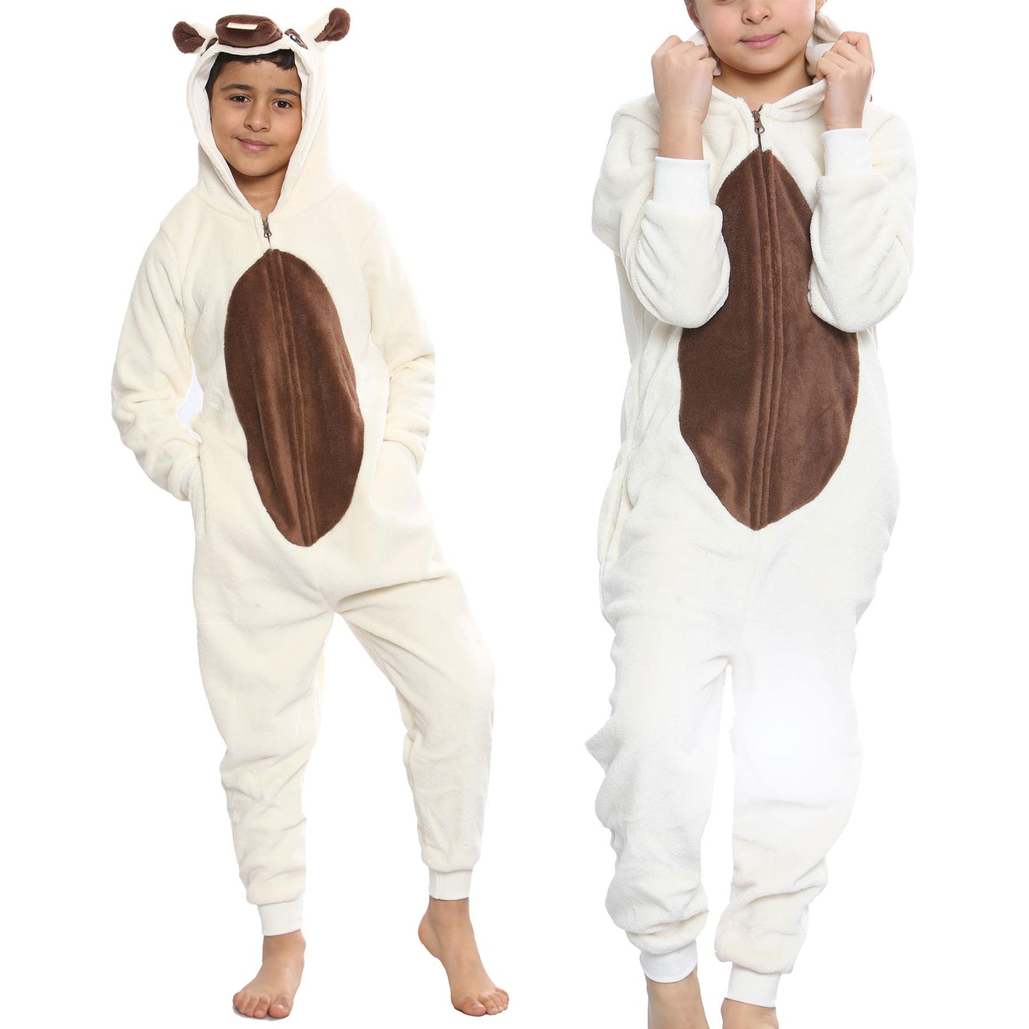 A2Z Onesie One Piece Kids Animal Pyjamas Rottweiler Sleepsuit Costume Girls Boys