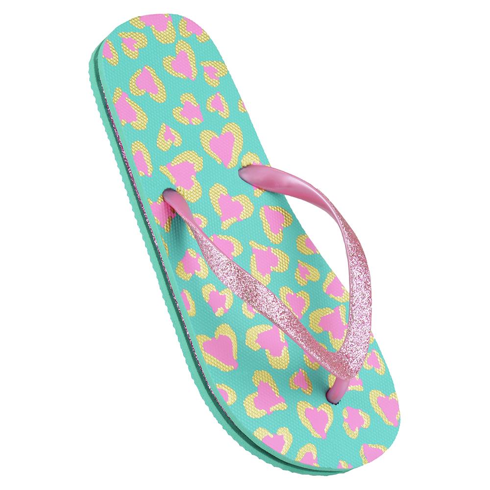 A2Z 4 Kids Girls Summer Flip Flop Lightweight Soft Footwear Arch Support Slipper