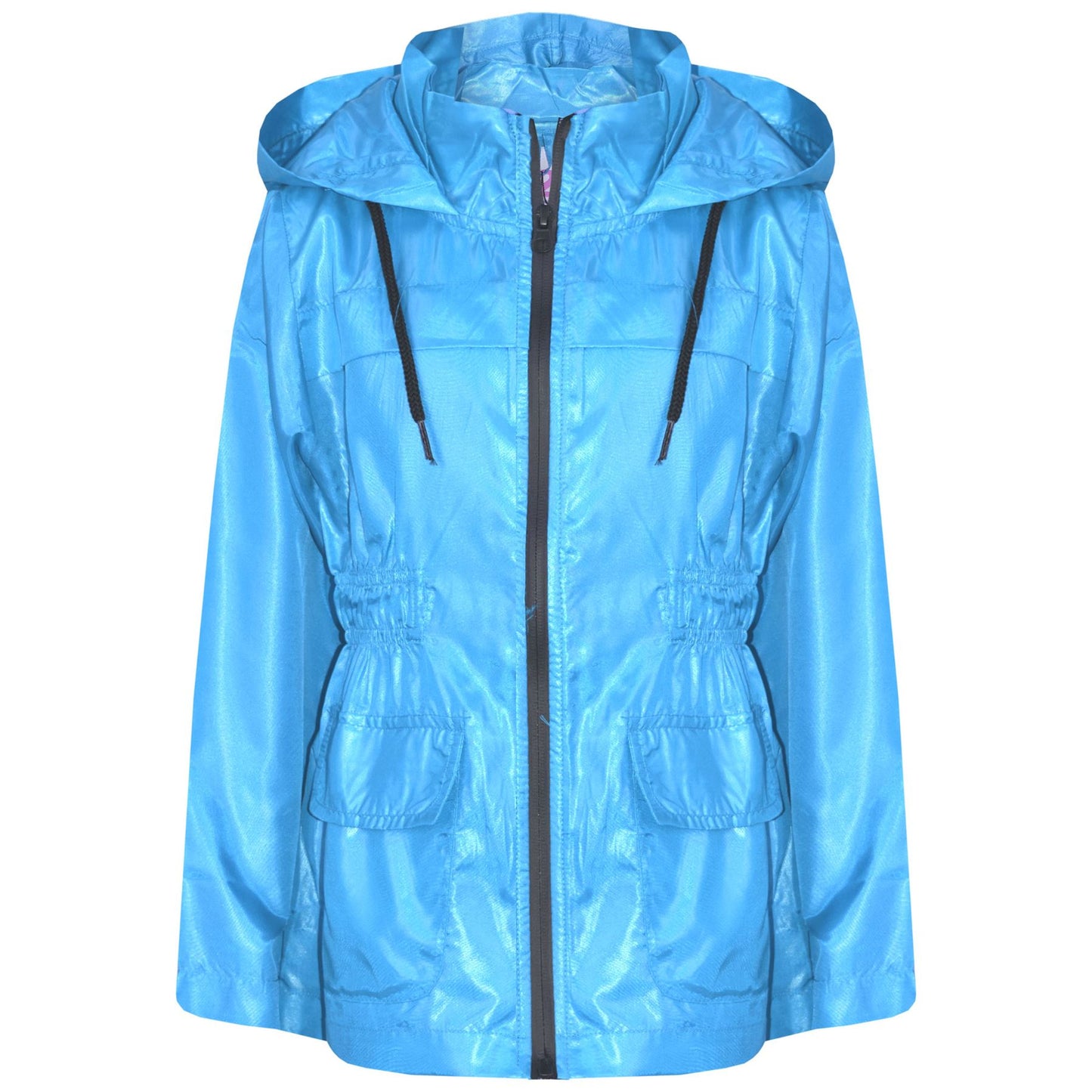 Kids Raincoat Jackets Waterproof Hooded Raincoat Children Age 5-13 Years