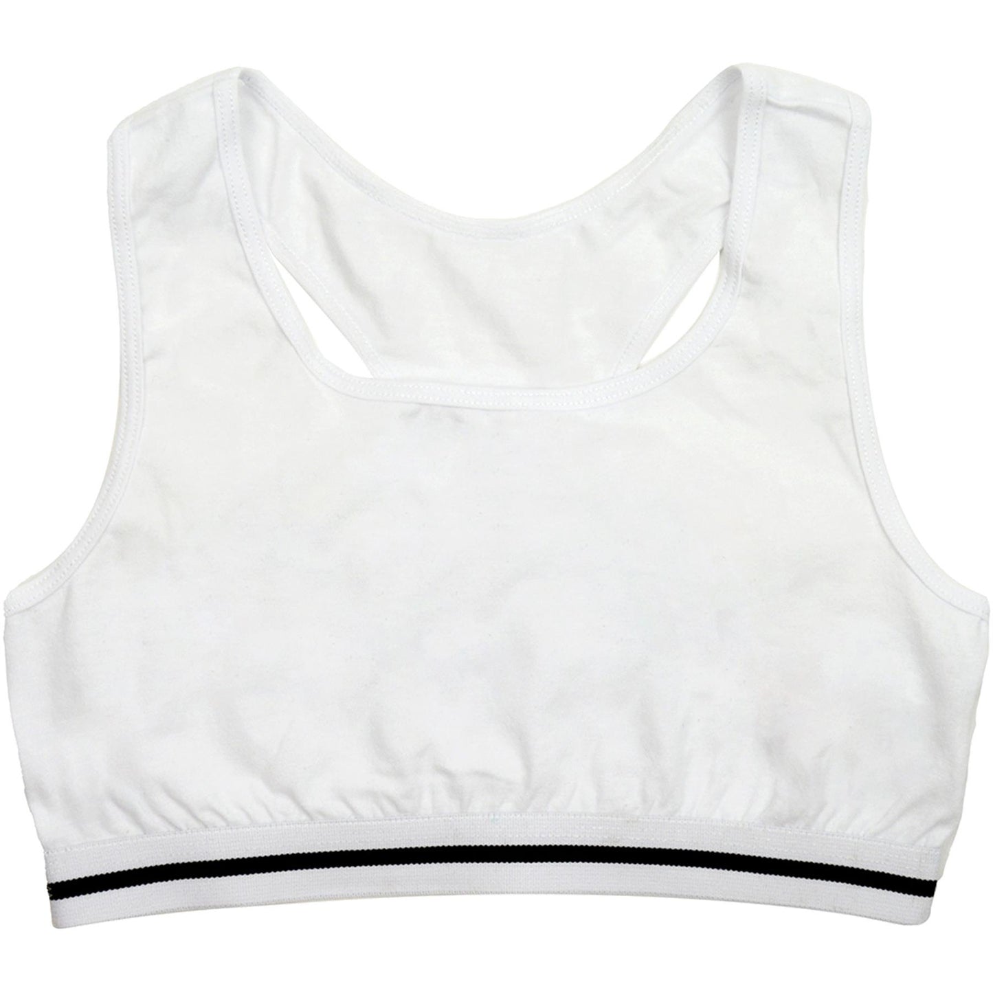 A2Z 4 Kids Girls 2 Pack Racer Back Crop Tops Training Sports Bra Seamless Sports
