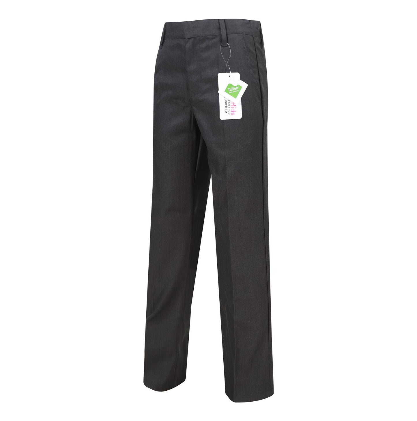 Kids Boys Teens School Uniform Pant Teflon Coated  Adjustable Reinforced Pants