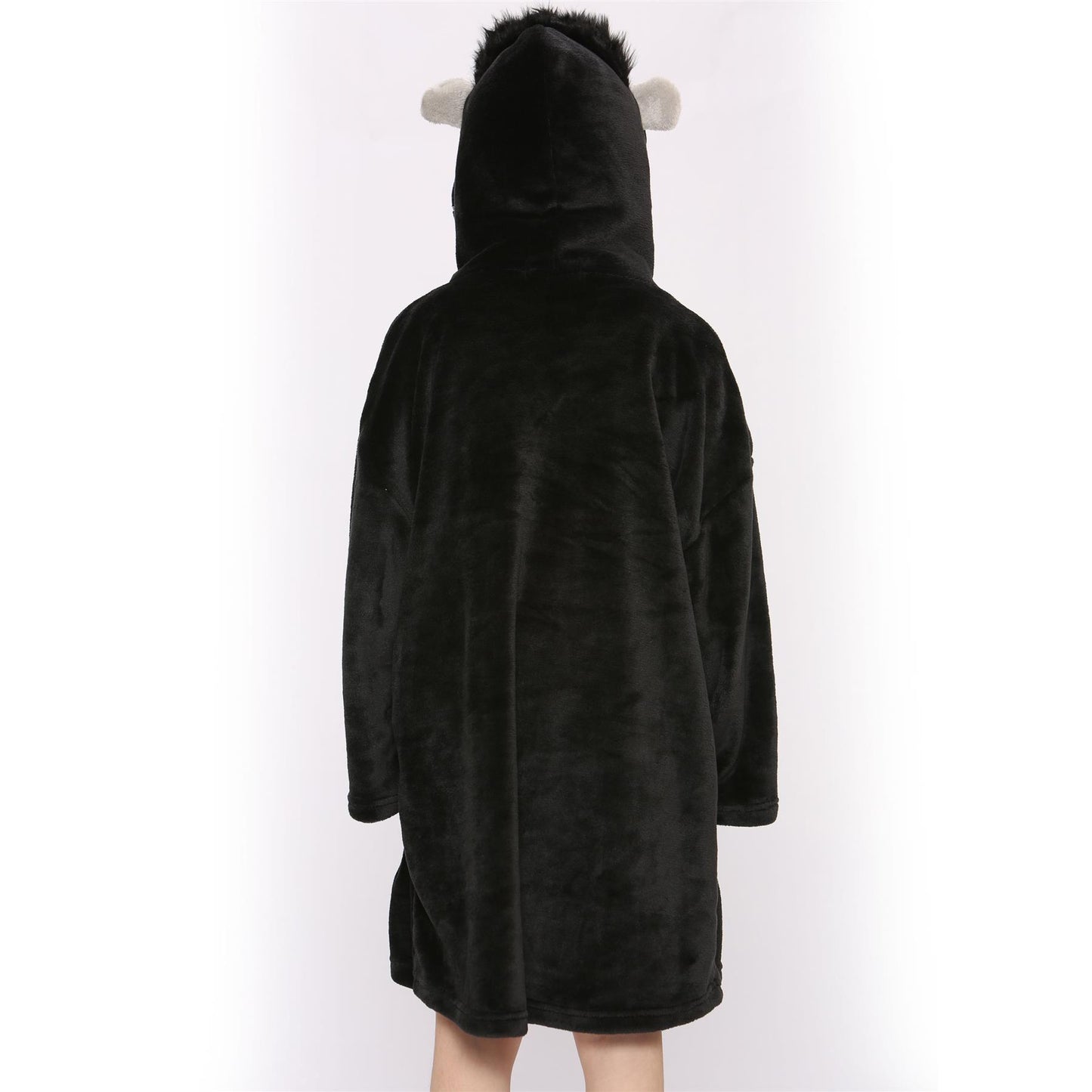 Unisex Men's Ladies Oversized Hoodie Printed Snuggle Super Soft Warm Blanket