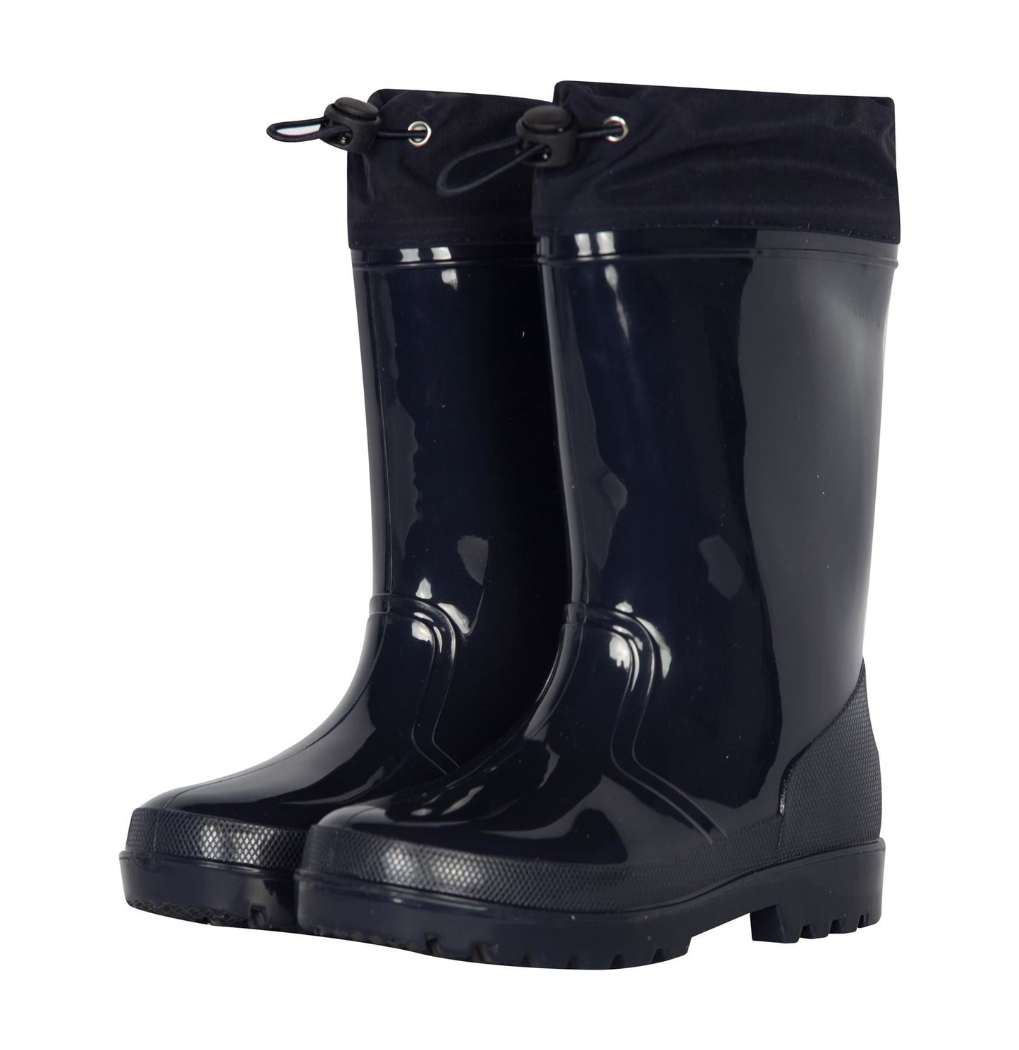Kids Girls Boys Wellies Wellington Twin Tread Rainboot Non Slip Waterproof Shoes