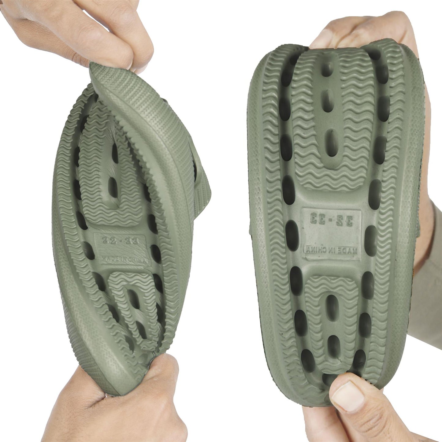 Mens Womens Boys Girls EVA Sliders Soft Lightweight Pool Slides Shower Slippers