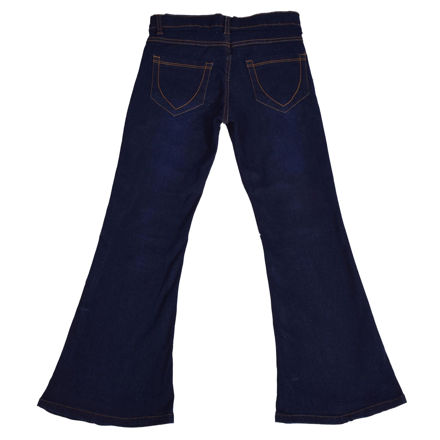 Kids Girls Denim Ripped Jeans Comfort Skinny Stretch Lightweight Casual Pants