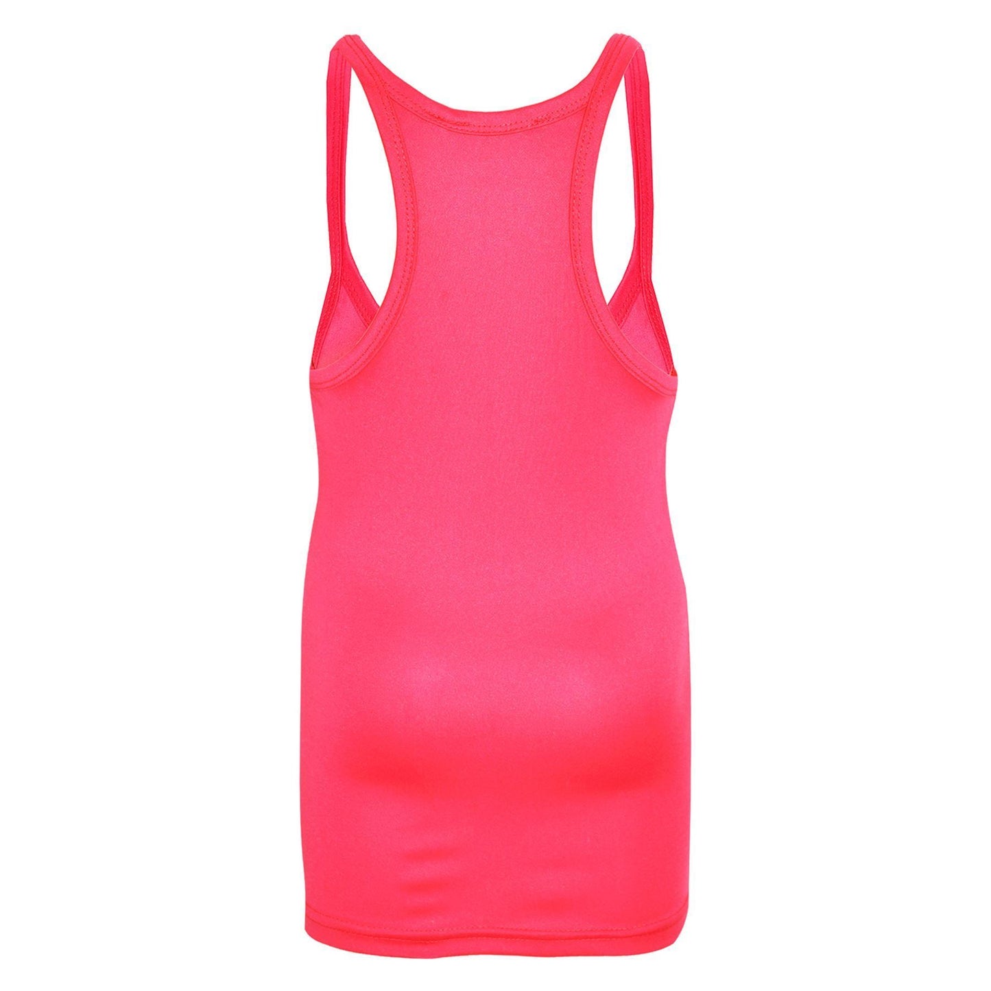 Kids Girls Childrens Vest Top Tank Top Fitted Age 5-6, 7-8, 9-10, 11-12,13 Years