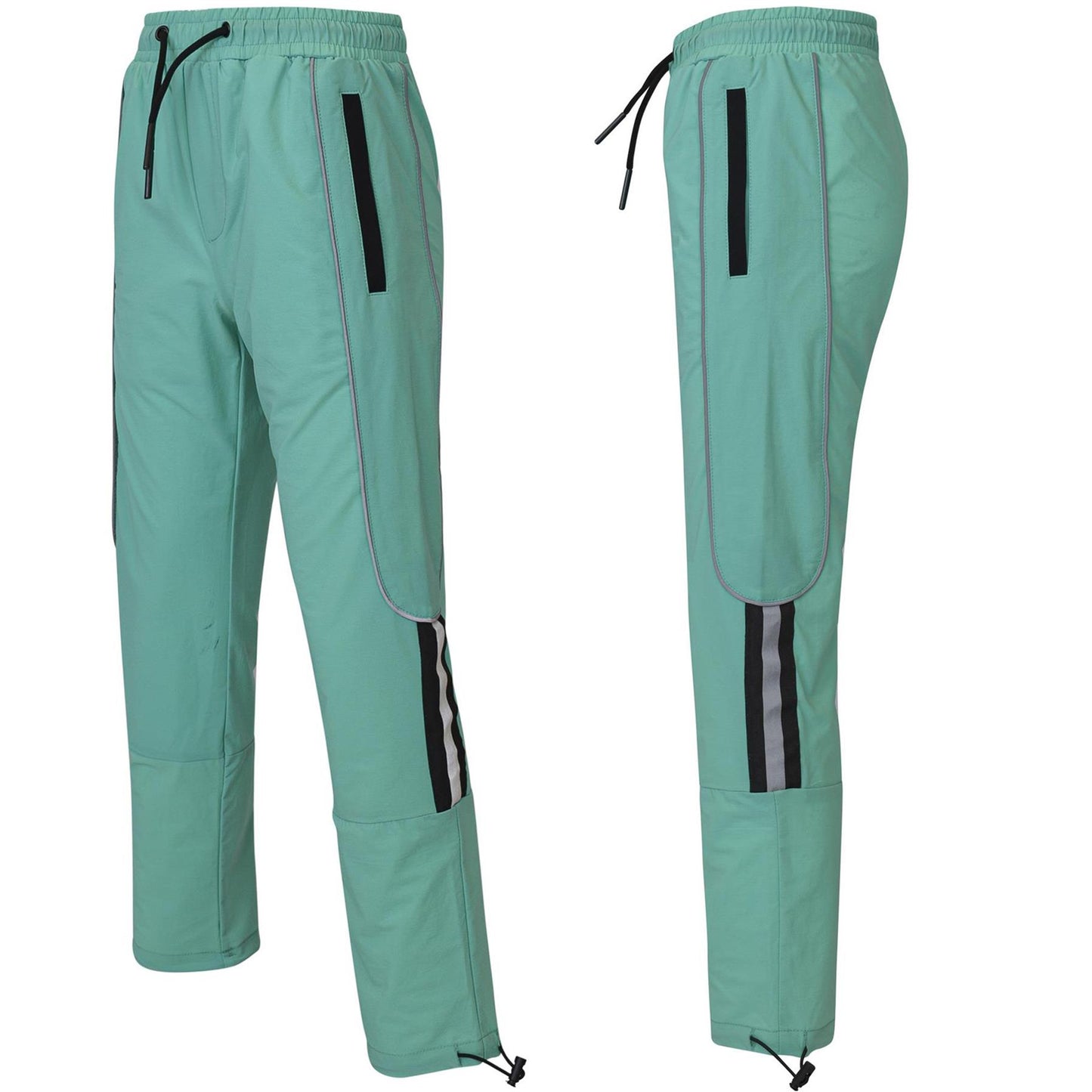 Kids Girls Cargo Trousers Elasticated Waist Drawstring Joggers Activewear Pant