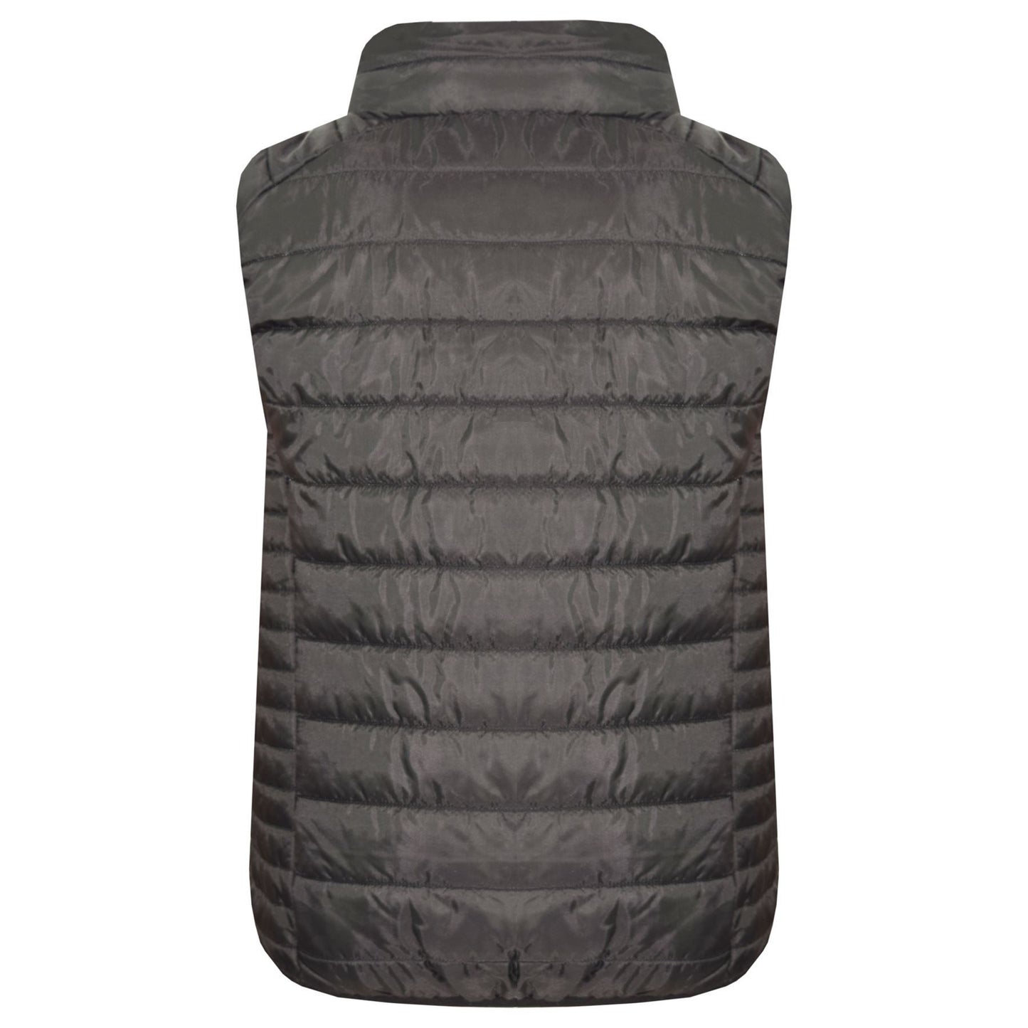 Kids Girls Boys Sleeveless High Neck Padded Lined Gilet Bodywarmer Jackets 5-13Y