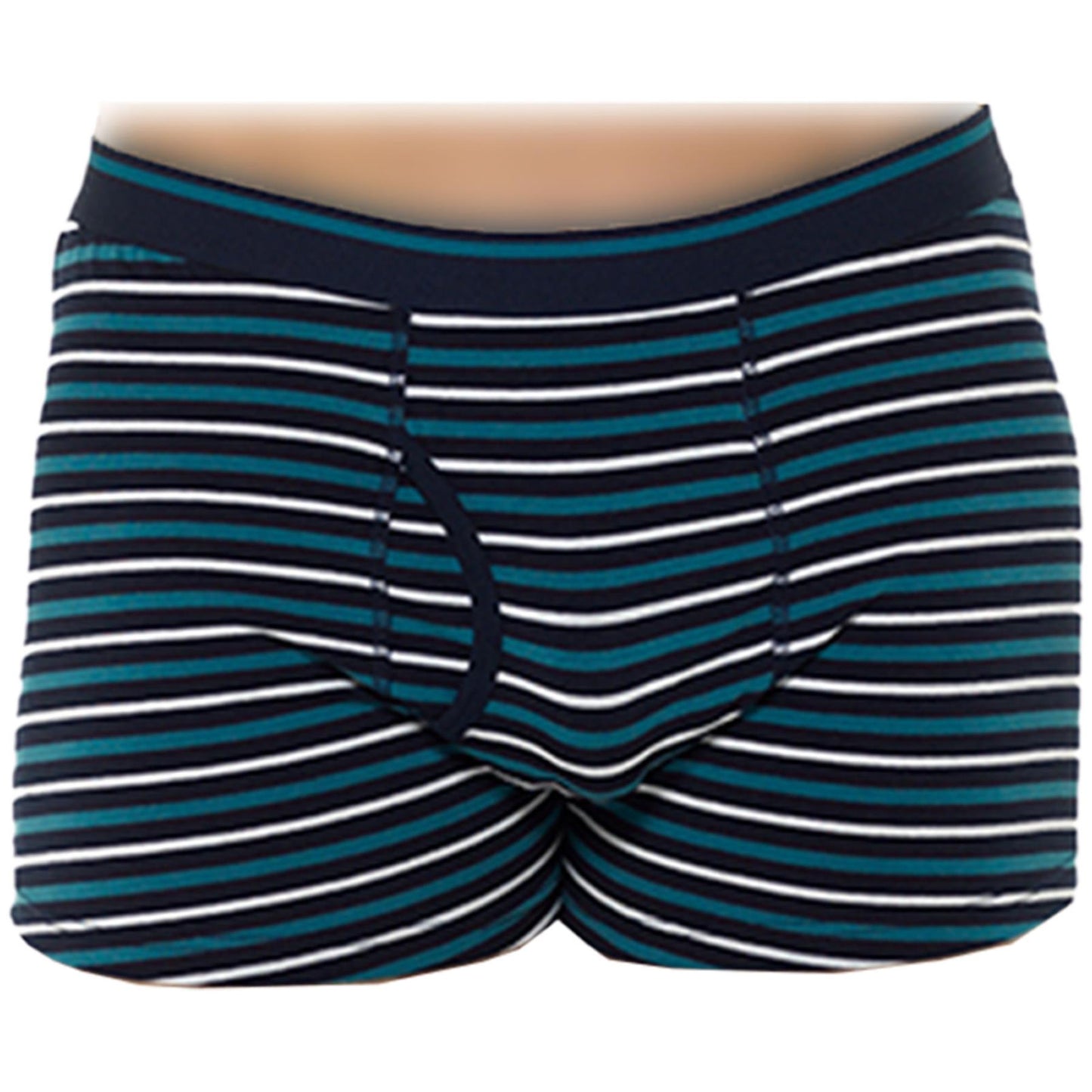 Mens Keyhole Trunks Shorts Underwear Pack Of 3 Knickers Elasticated Waistband