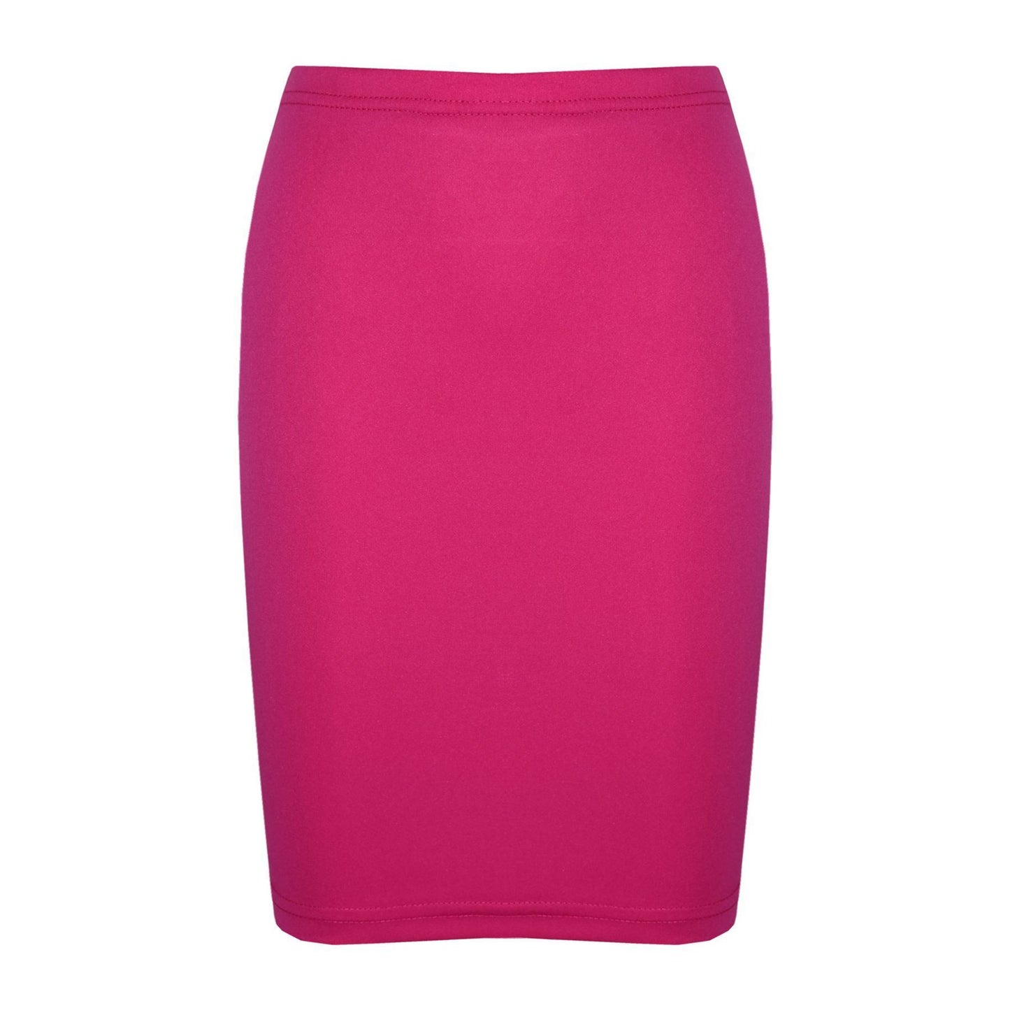 Kids Girls Plain Pencil Skirt Trendy Summer Clothing Sets Age 5-13 Years