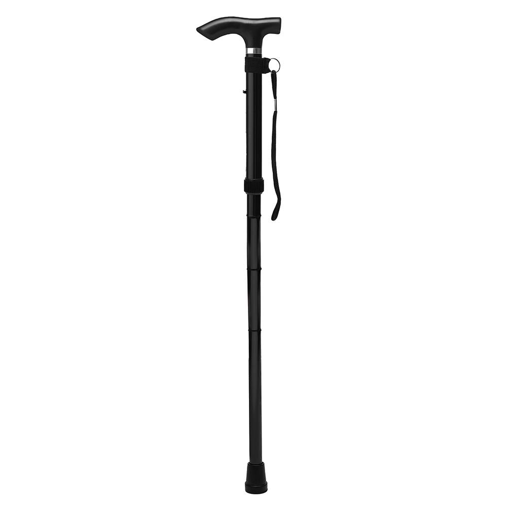A2Z Unisex Lightweight Foldable Walking Stick Adjustable Height Ergonomic Handle