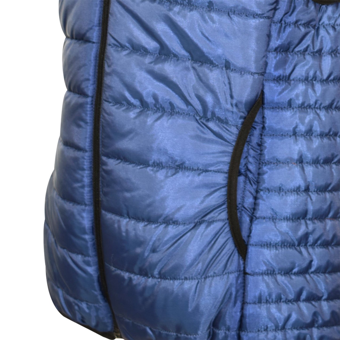 Kids Girls Boys Sleeveless High Neck Padded Lined Gilet Bodywarmer Jackets 5-13Y