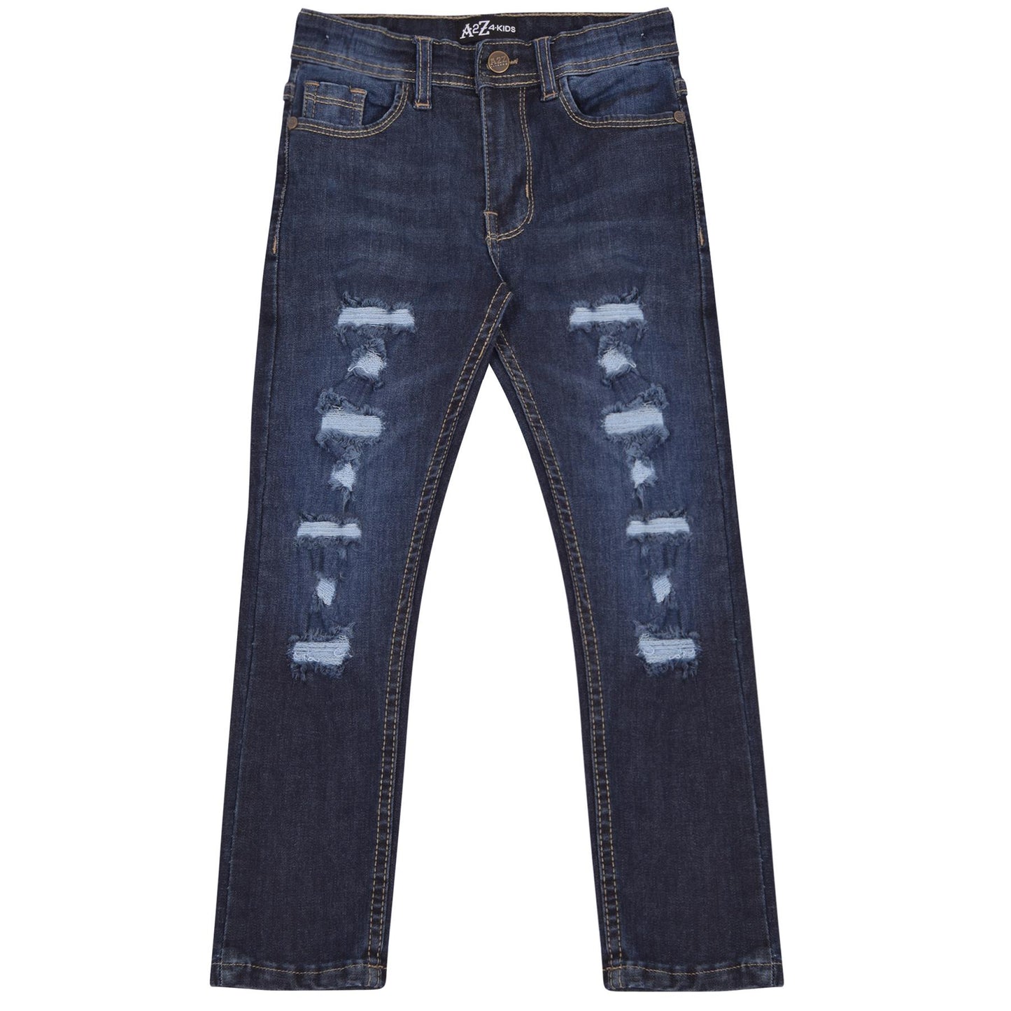 A2Z 4 Kids Girls Jeans Lightweight Ripped Comfort Stretchable Jeans Age 3-14 Years