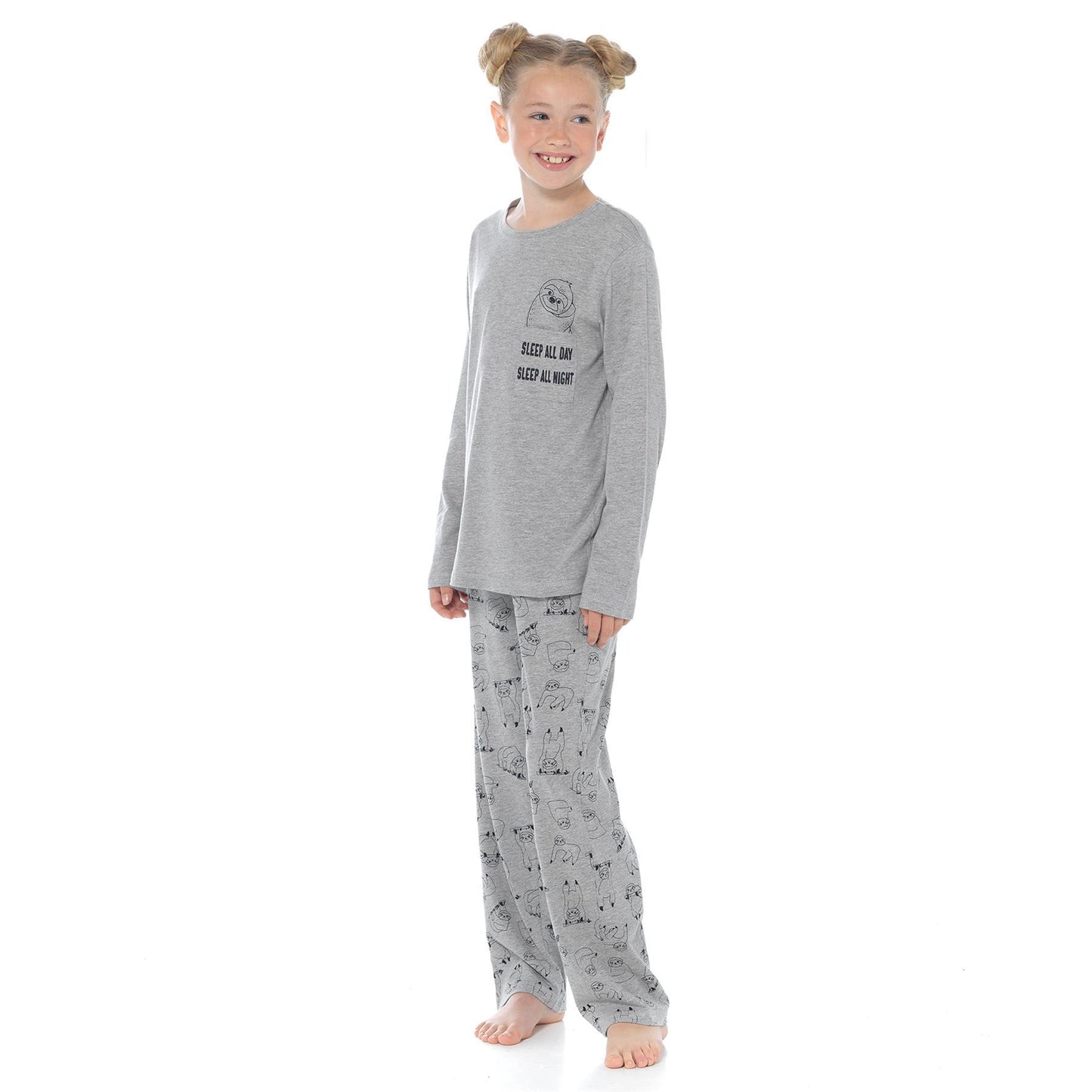 A2Z 4 Kids Girls Pyjamas 2 Piece Loungewear Comfortable Children PJS Set 7-13 Yr