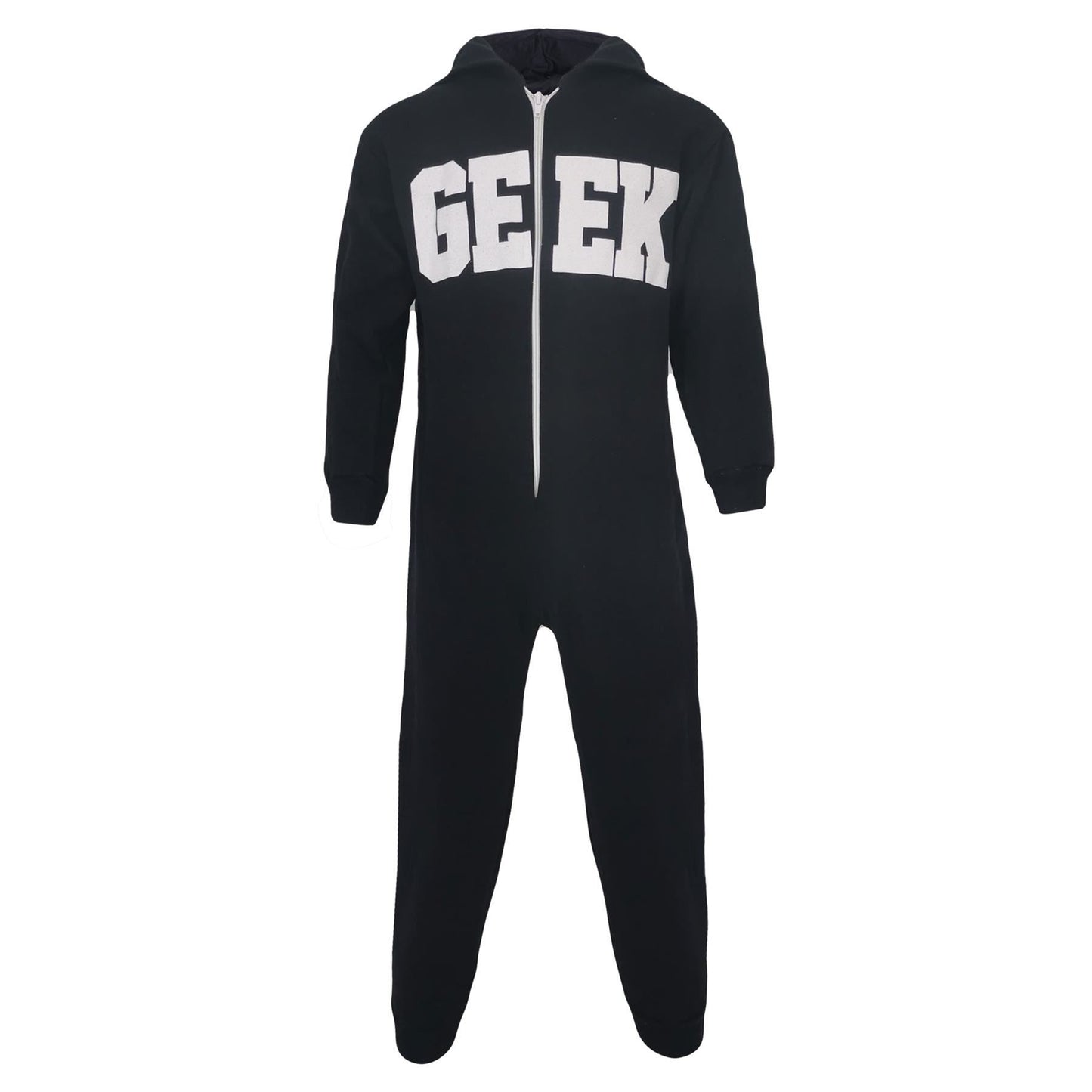 Kids Girls Boy Unisex Geek Print Fleece A2Z Onesie One Piece All In One Jumpsuit