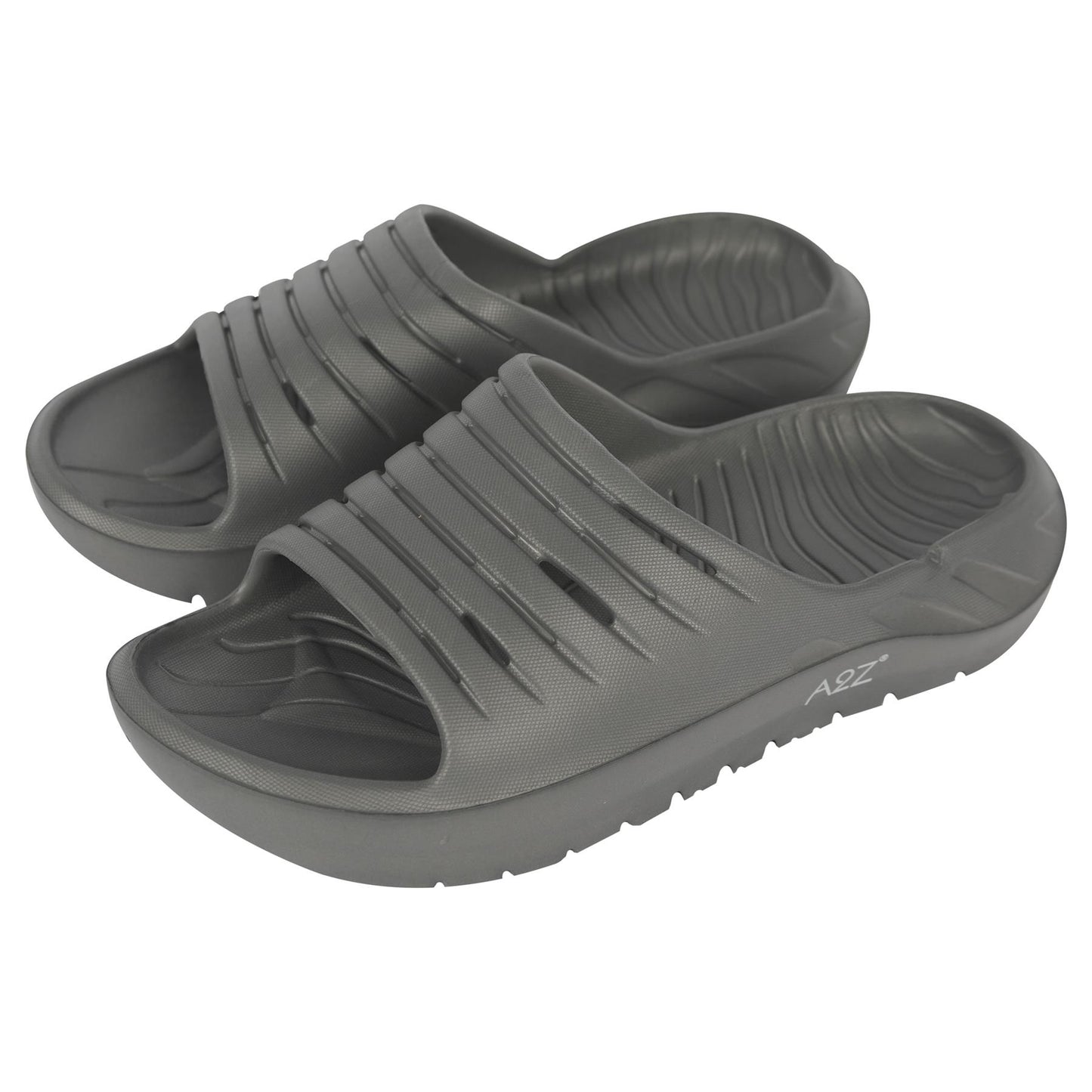 A2Z Mens Sliders Shower Sandals EVA Non Slip Slip On Pool Beach Slides Open Toe