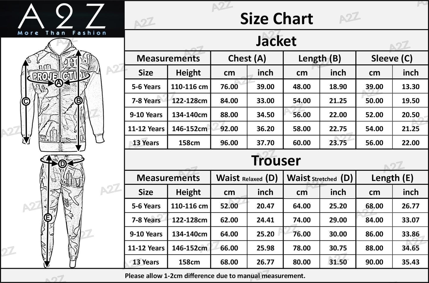 Kids Tracksuit Boys HNL Camouflage Hoodie & Botom Jog Suit Joggers Age 7-13 Year