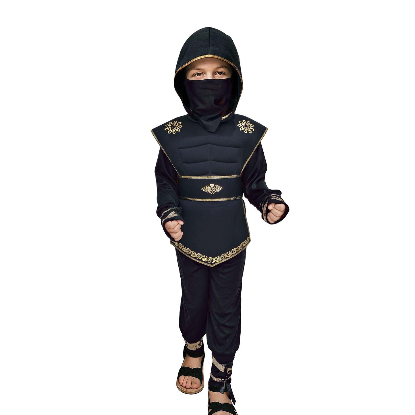 A2Z 4 Kids Boys Girls Ninja Halloween Costume Fancy Dress School Parties Costume