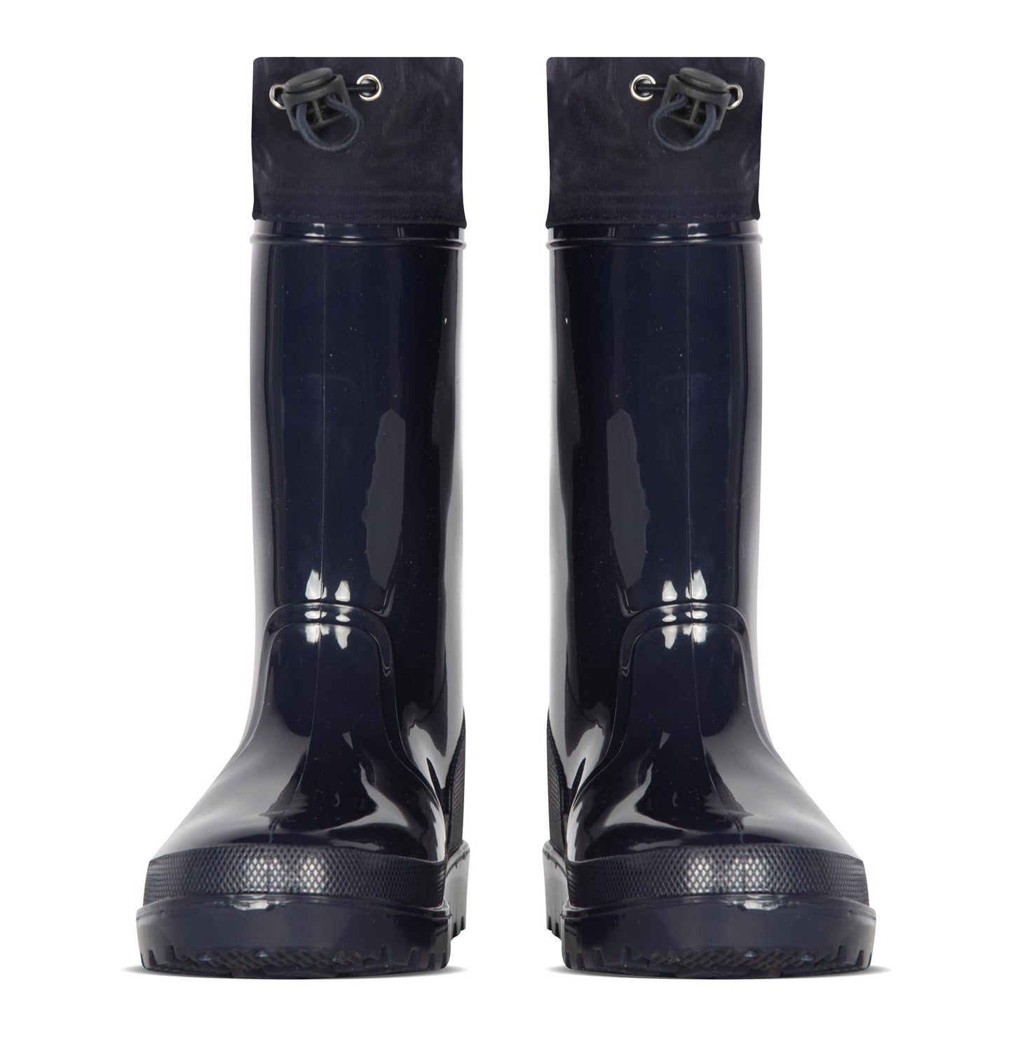 Kids Girls Boys Wellies Wellington Twin Tread Rainboot Non Slip Waterproof Shoes
