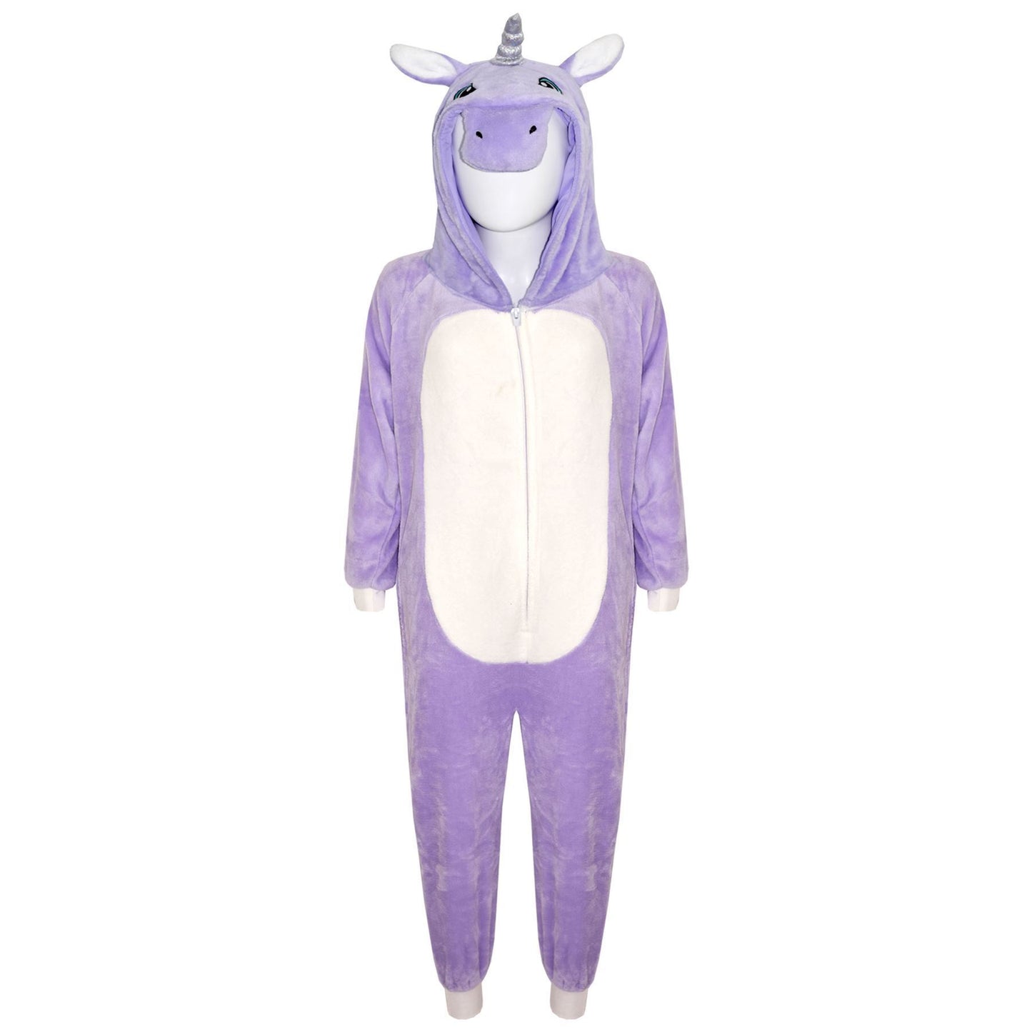 Kids Fleece A2Z Onesie One Piece Animal Pyjamas Unicorn Sleepsuit For Boys Girls