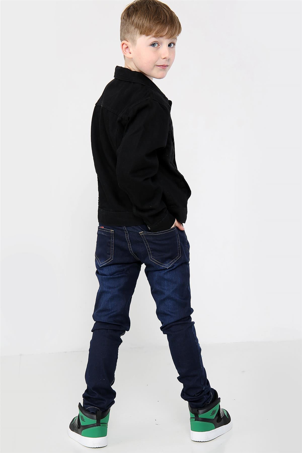 Kids Boys Jacket Kids Denim Style Stylish Fashion Trendy Coat New Age 3-16 Years