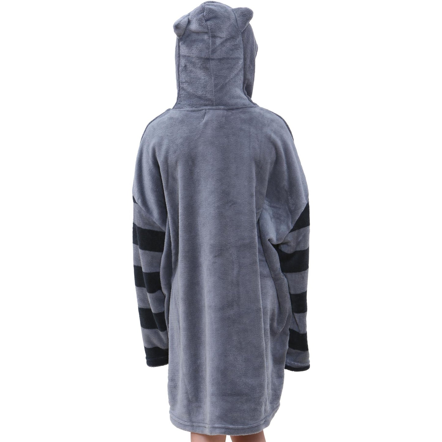 Kids Girls Boys Oversized Hoodie Snuggle Blanket Super Soft Warm Fleece 3-13 Yrs