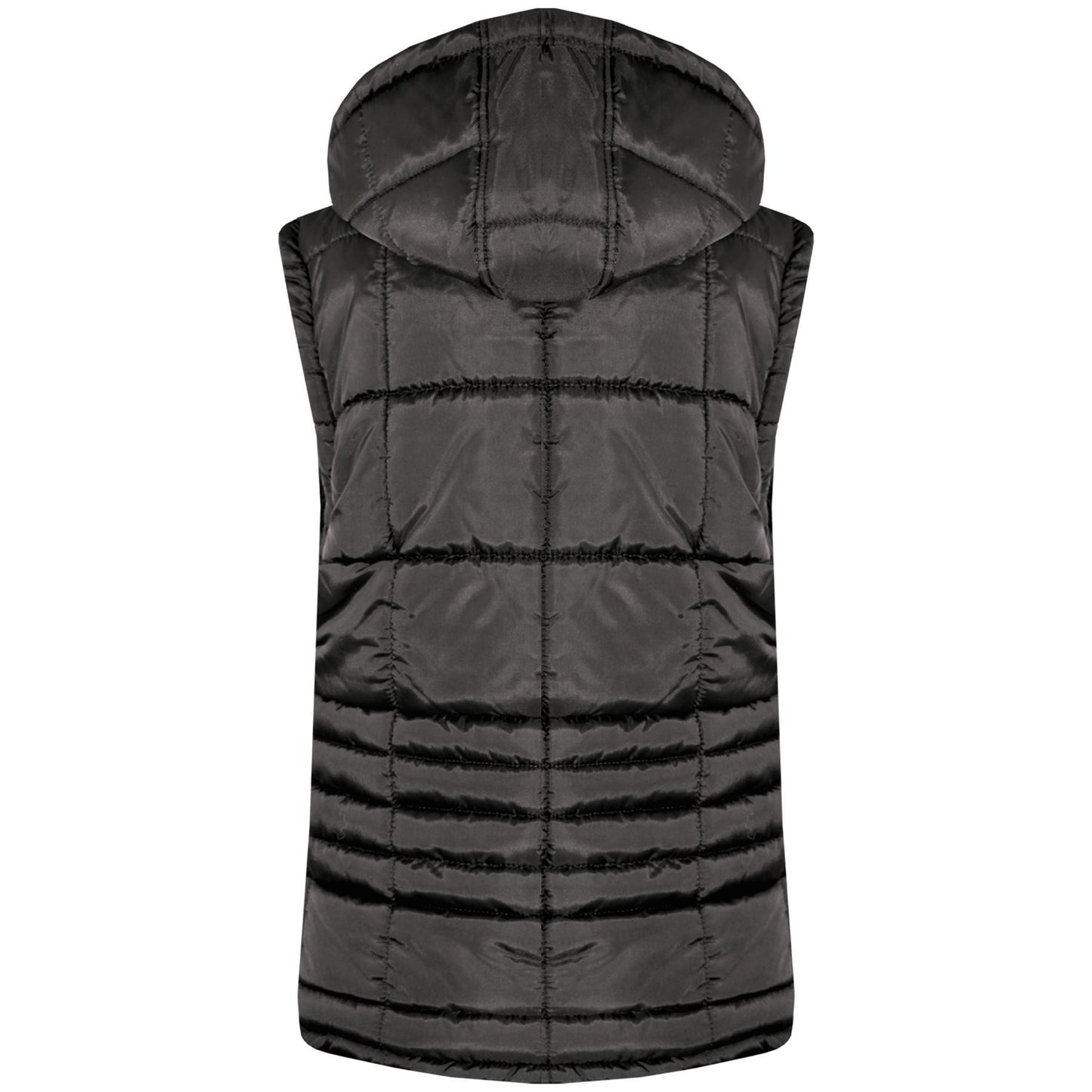 A2Z 4 Kids Girls Boys Sleeveless Hooded Padded Quilted Lined Gilet Bodywarmer Fashion Jackets Age 5 6 7 8 9 10 11 12 13 Years