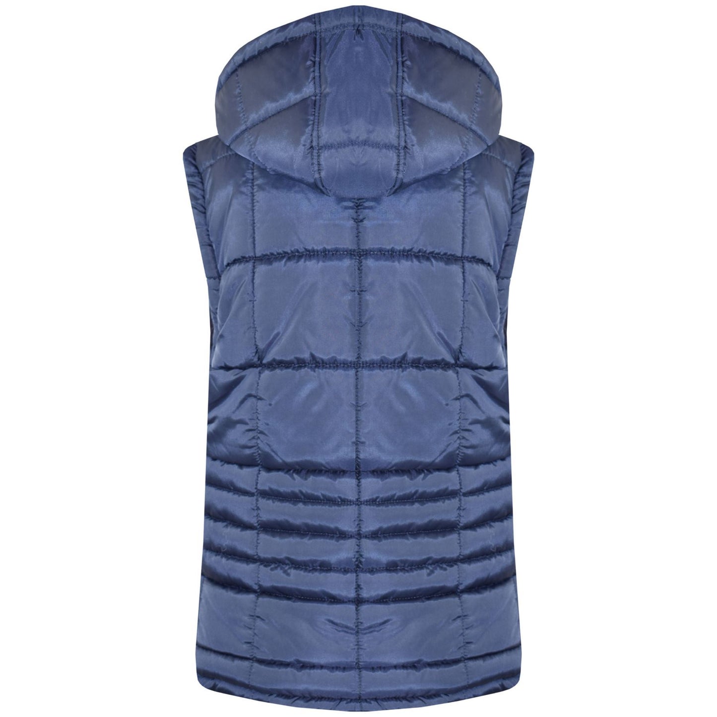 A2Z 4 Kids Girls Boys Sleeveless Hooded Padded Quilted Lined Gilet Bodywarmer Fashion Jackets Age 5 6 7 8 9 10 11 12 13 Years