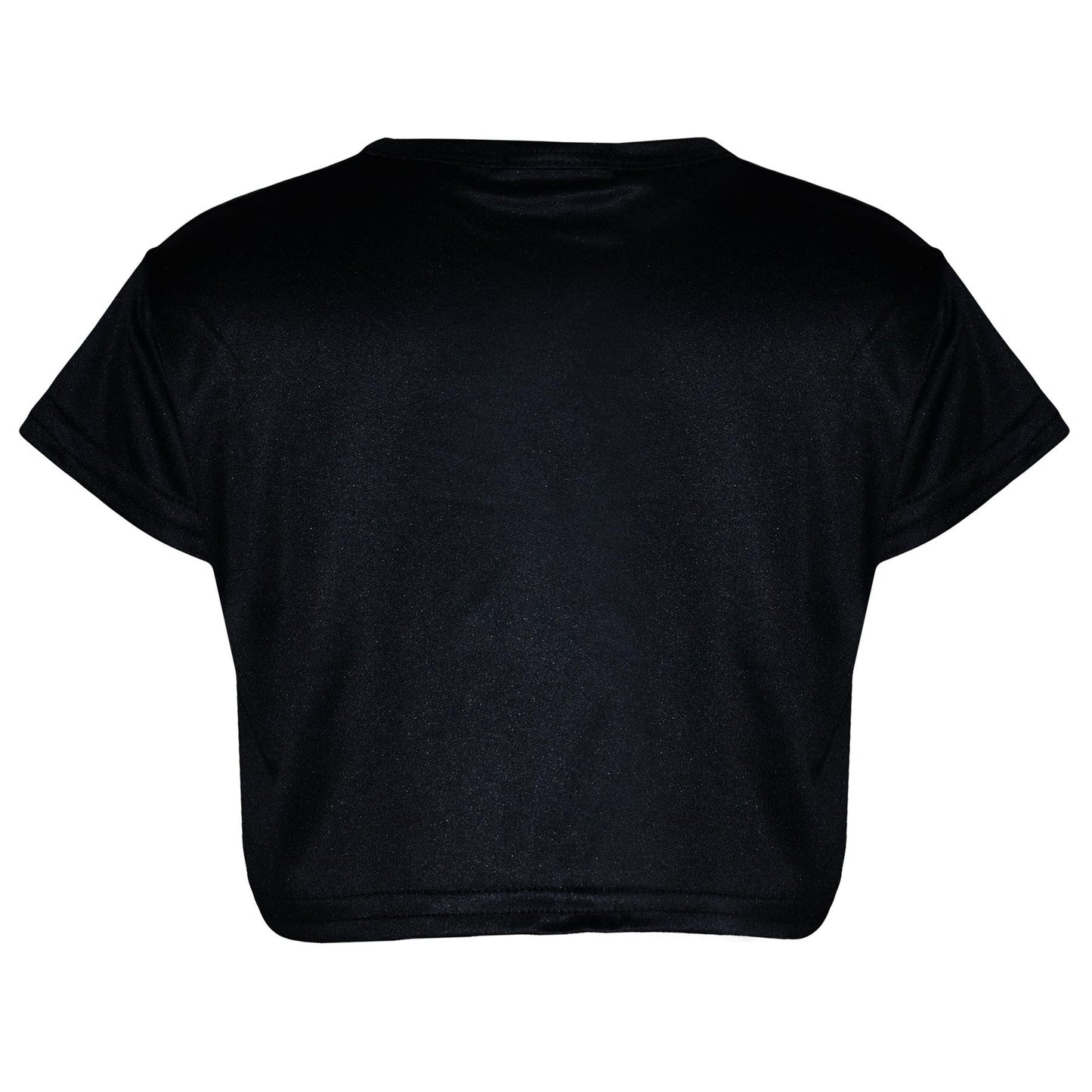 Kids Girls Floss Fashion Crop Top Stylish T Shirt Top & Skater Skirt Set 5-13 Yr