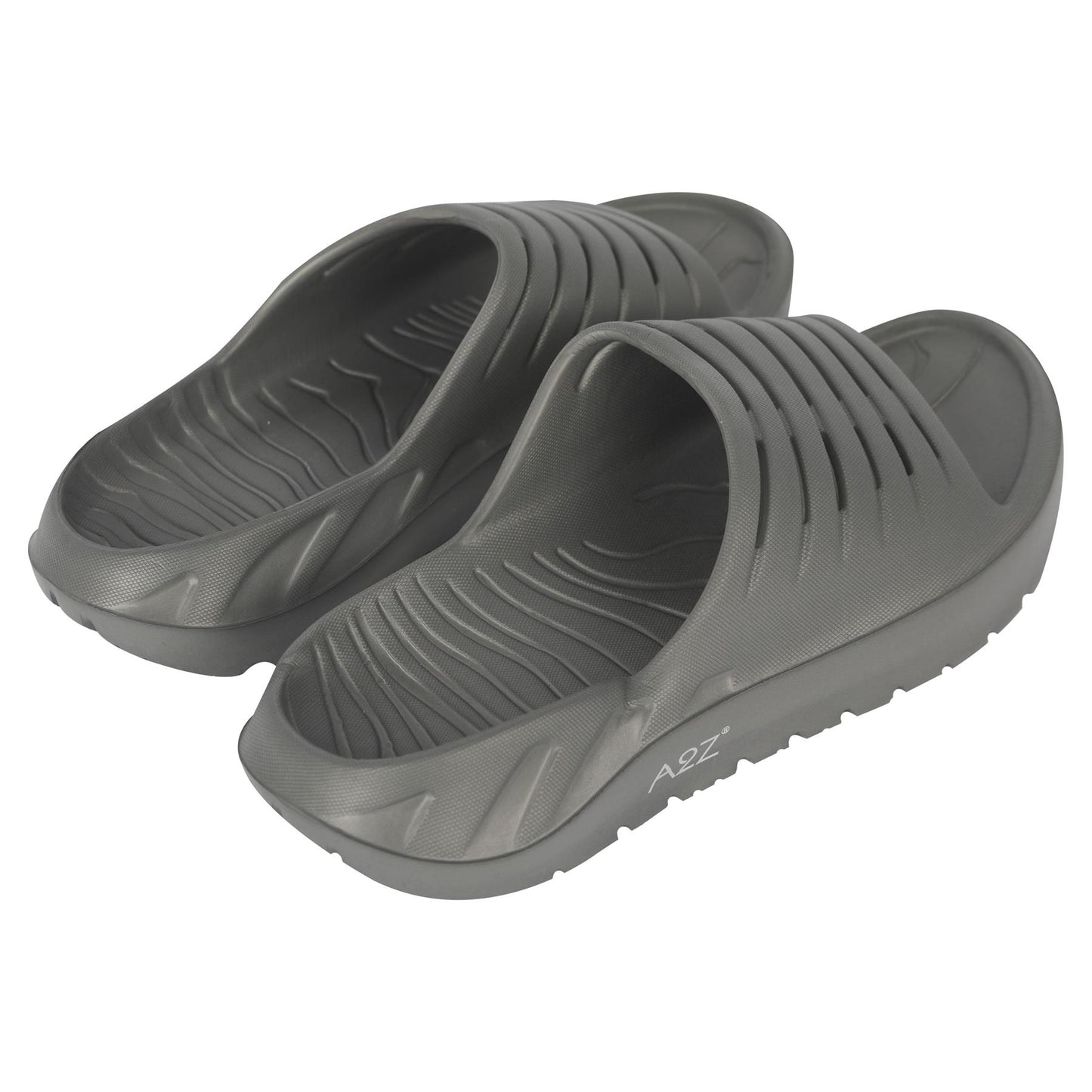 A2Z Mens Sliders Shower Sandals EVA Non Slip Slip On Pool Beach Slides Open Toe