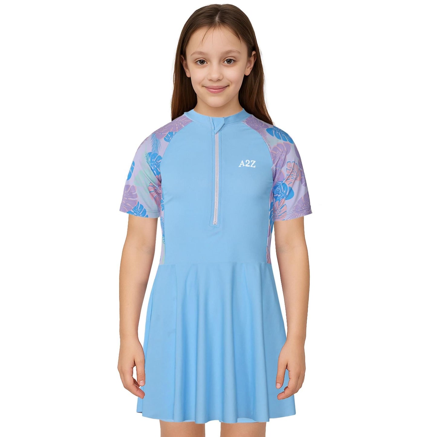 Kids Girls Surf Swimsuit Set Skirt Shorts Beach Bathing Swimming Costume