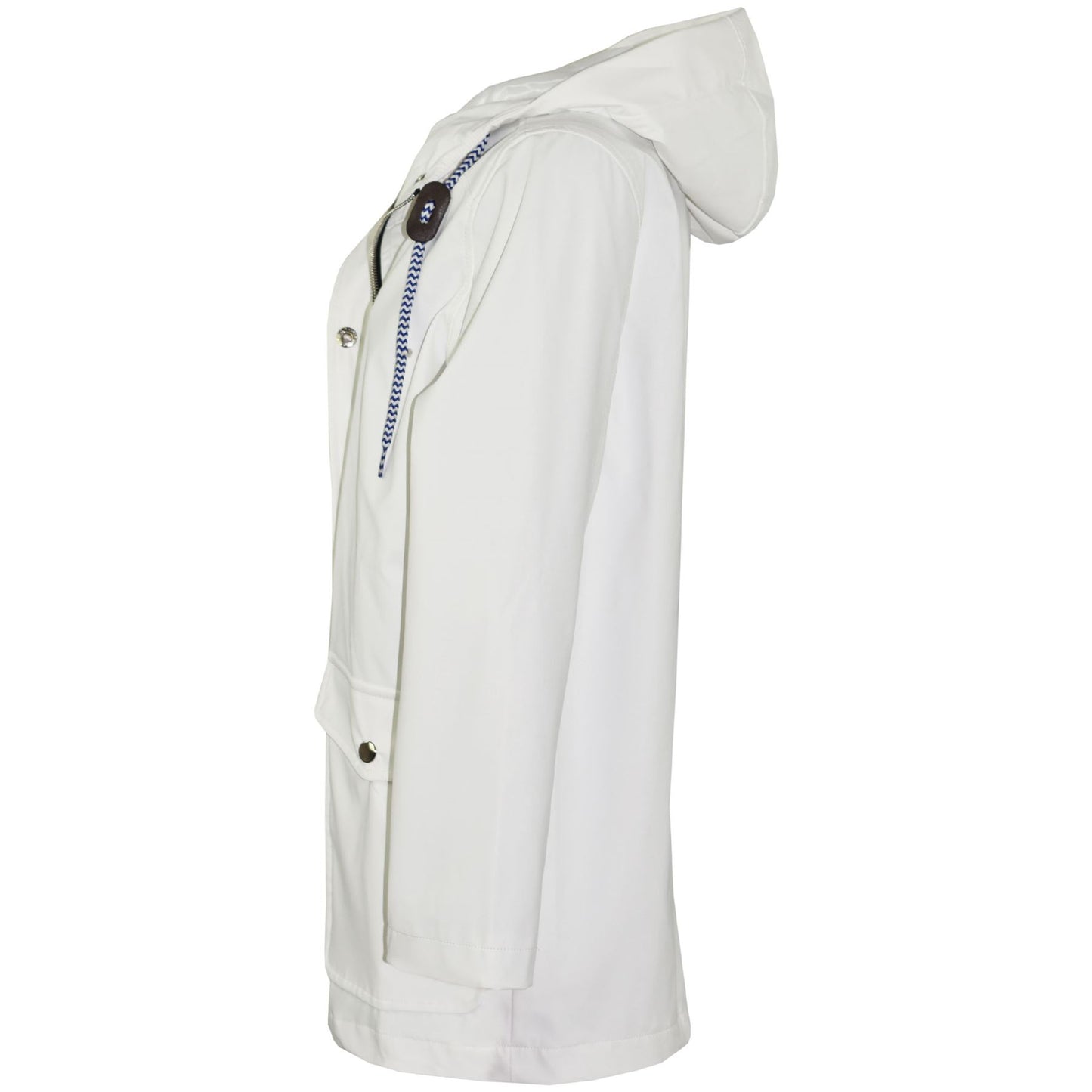 PU Raincoat Jacket Windbreaker Waterproof Parka Hooded Girls Boys Age 5-13 Years