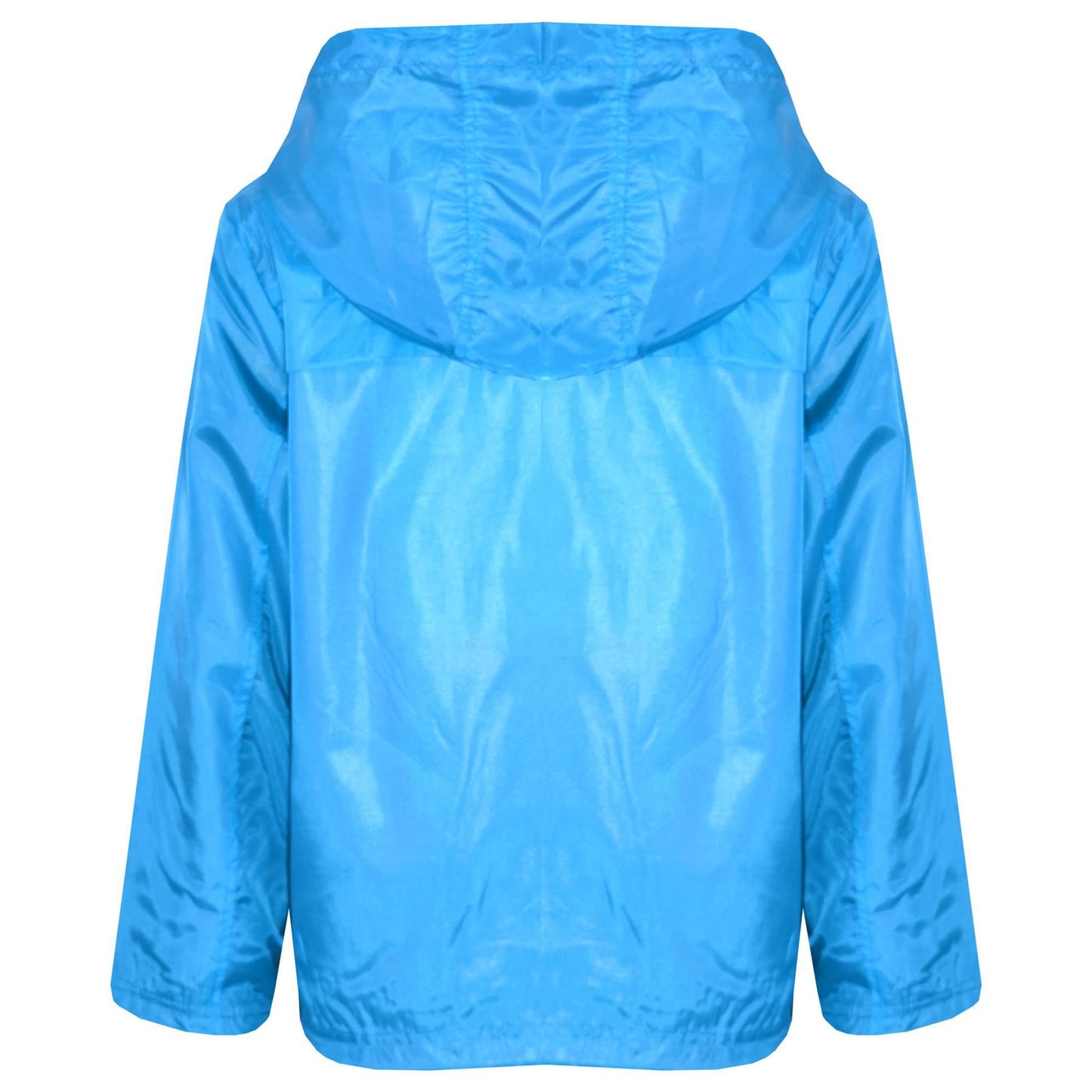 Girls Boys Raincoats Jackets Kids Waterproof Hooded Cagoule Age 5-13 Years
