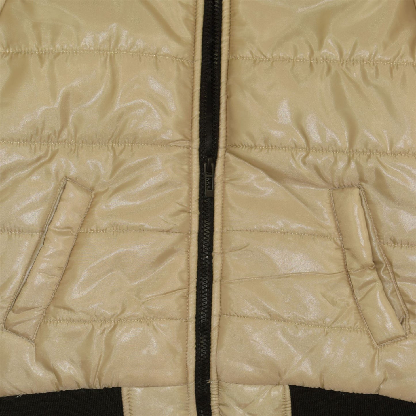 Boys Girls Jackets Kids Maya Faux Fur Hooded Padded Puffer Bubble Coats 5-13 Yrs