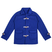 A2Z 4 Kids Girls Boys Royal Duffle Fleece Coat Stylish Utility Pockets Long Sleeves Trendy Fashion Thick Jacket Age 5-13 Years