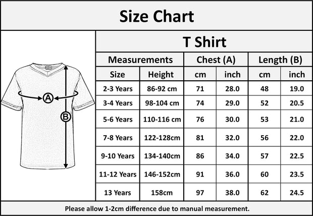 A2Z 4 Kids Basic T-Shirt Back to School Short Sleeve V Style Crew Neck Casual Fit Fashion 100% Cotton For Children Girls Boys Age 2-13 Years