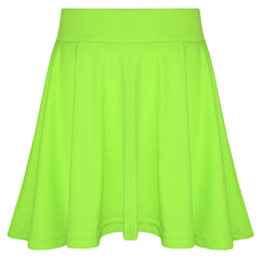 A2Z 4 Kids Girls Plain Crop Top & Skater Skirt Set Summer Wear Outfit 2 Piece Activewear Girls Age 5 6 7 8 9 10 11 12 13 Years - A2Z 4 Kids