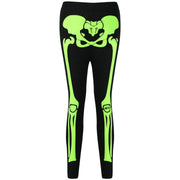 Kids Girls Tops Skeleton Print T Shirt Top & Legging Set Halloween Costume 5-13 - A2Z 4 Kids