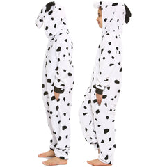 A2Z Onesie One Piece Kids Animal Pyjamas Dalmatian Sleepsuit Costume Girls Boys