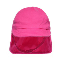 Kids Baby Toddlers Infants Cotton Legionnaire Summer Cap Visor Neck Flap Sun Hat