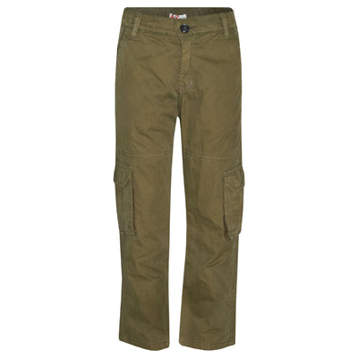 A2Z 4 Kids Boys Trouser Designer Youth BDU Ranger 6-Pocket Olive Combat Cargo Trousers Fashion Causal Jogging Pants New Age 5 6 7 8 9 10 11 12 13 Years