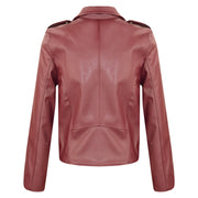 PU Leather Jacket Waterproof Girls Age 5-13 Years
