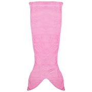 Kids Blanket Mermaid Tail Soft Fleece Blankets Sleeping Bag Fancy Dress One Size