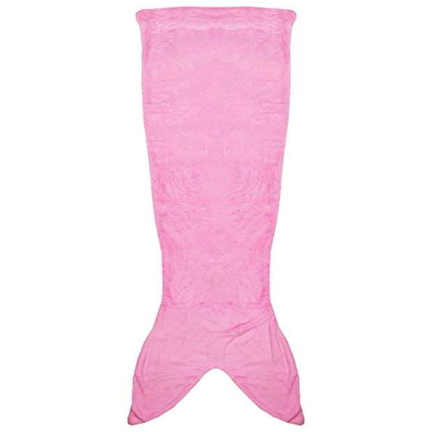 Kids Blanket Mermaid Tail Soft Fleece Blankets Sleeping Bag Fancy Dress One Size